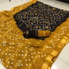 Cvoll3 By Kgm Bandhani Printed Cotton Sarees Wholesale Market In Surat